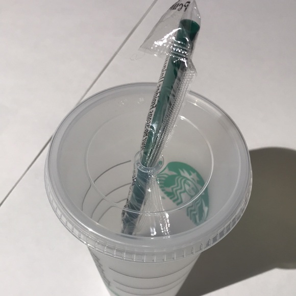 Starbucks reusable plastic cold cup venti size NEW - Picture 3 of 4